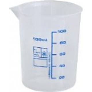 Målebæger 0,1 ltr transparent