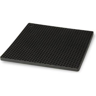 Bordskåner silikone sort 17x17 cm