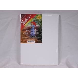 Fredrix Artist Series Primed Canvas Panels Individuelt indpakket 9 """" X 12 """" Pakke med 3