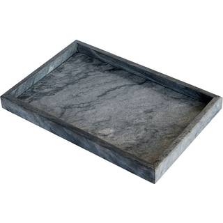 Moud Home Marbi Marmorbakke - 30 x 20 cm. - Sort
