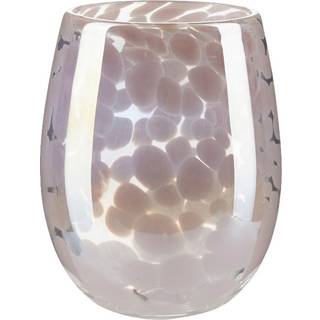 Vandglas-Fyrfadsstage-Vase Dots Rose