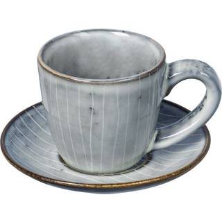 Broste Copenhagen Nordic Sea espressokop med underkop 5 cl
