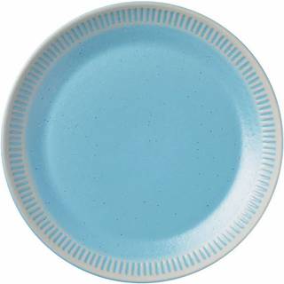Knabstrup Colorit Tallerken Turkis 19 cm