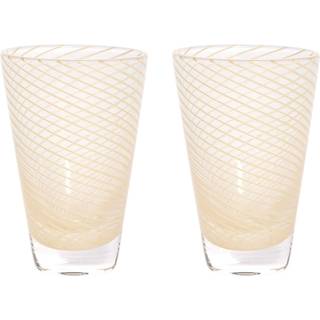 Oyoy Yuka 2-pak t - Drikkeglas Glas Gul - L301053