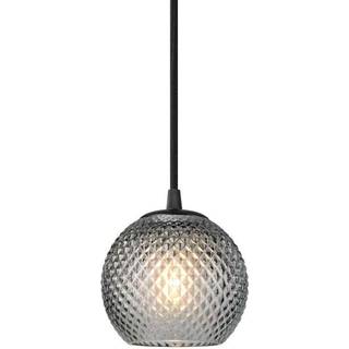 Halo Design Nobb Mini pendel, Ø12 cm, G9, røgfarvet glas