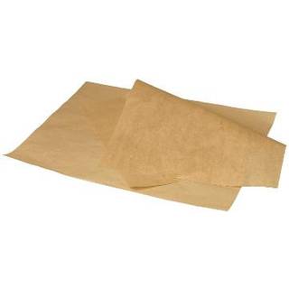 Burgerpapir 30 x 40 cm Brunt 500 ark FSC Greaseproof