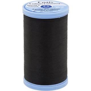 Coats bomuld d?kket quiltning og stykker tr?d 500yd sort