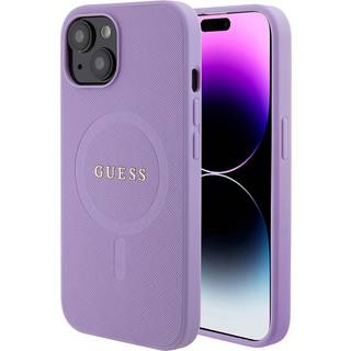 iPhone 15 - Guess Hardcase Saffiano - Purple