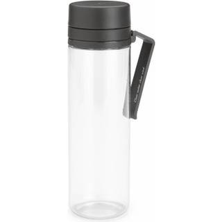 Brabantia Make & Take vandflaske med si 0,5 L Mørkegrå