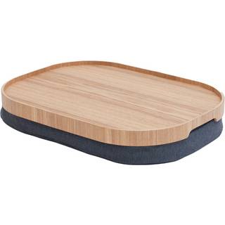 CurveLine serveringsbakke anti-slip, large, piletræ