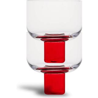 Byon Victoria glas 35 cl 2-pak Rød/Klar