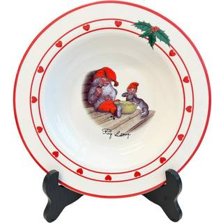 Juleservice Dyb tallerken Ø 21,5 cm - Rolf Lidberg