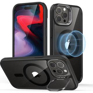 ESR til iPhone 15 Pro Case kompatibel med Magsafe Military-Cvlade Protective Case indbygget Stash Stand Phone Case Scratch-Resistent Back Cover C