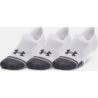 Under Armour Performance Tech Ultra Low Unisex 3-Pack Tab Socks White / White / Jet Gray M