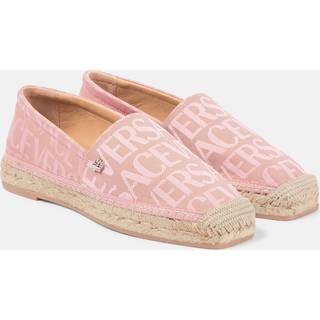 Versace Versace Allover canvas espadrilles - pink - EU 35