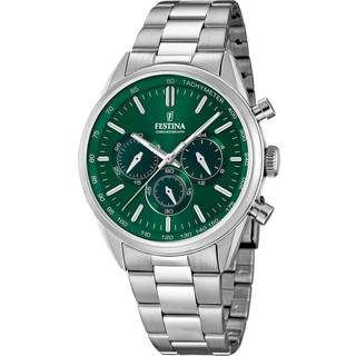 Festina F16820/R Mand Grøn Sølv Ur