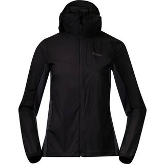 Bergans Women's Rabot Light Windbreaker Jacket Black/Dark Shadow Grey, XS