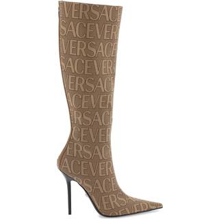 Versace Versace Allover knee-high boots - brown - EU 35.5