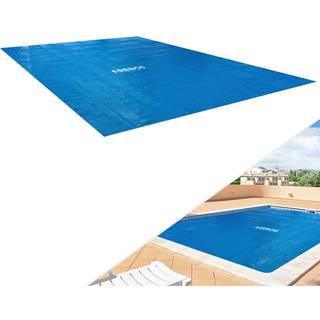 Arebos® Pool Solar Foil/Cover - Solafskærmning rektangulær 2,6 x 1,6 m 120µm, skærbar