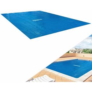 Arebos® Pool Solar Foil/Cover - termocover -Solafskærmning rektangulær 4,5x2,2 m 120µm, skærbar
