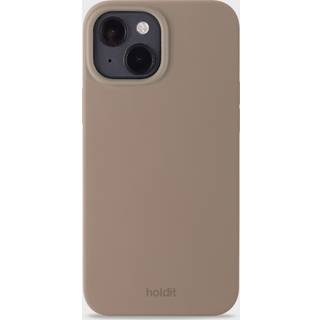 Holdit iPhone 15 Soft Touch Silikone Case - Soft Linen
