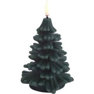 Uyuni Led-lys Juletræ 9x12 Cm - LED-lys Jomfruelig Paraffinvoks Pine Green - UL-XT-PG12