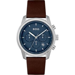 BOSS Trace 1514002 - Herre - 44 mm - Analog - Quartz - Mineralglas