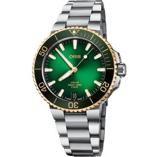 ORIS Aquis Date Cal. 400 41,5mm 01-400-7769-6357-07-8-22-09PEB - Herre - 42 mm - Analog - Automatisk - Safirglas