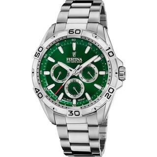 Festina Multifunction F20623/3 - Herre - 45 mm - Analog - Quartz - Mineralglas