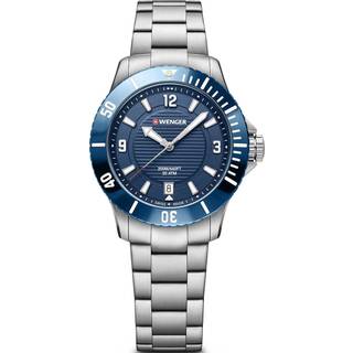 Wenger 01.0621.111 Seaforce Damenuhr Taucheruhr 36mm 20 ATM