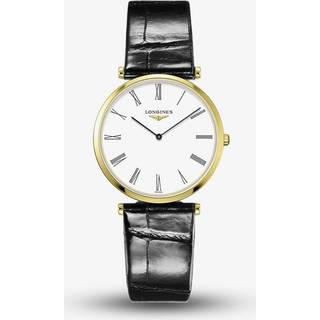 Longines L4.709.2.21.2 La Grande Classique De Longines Hvid/Læder Ø33 mm