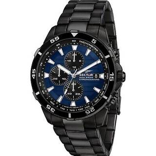 Herre Sektor R3273643001 Sort Ur (Ø 43 mm)