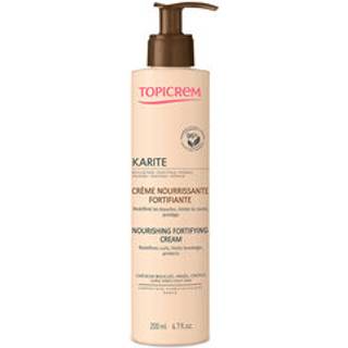 Topicrem KARITÉ Nourishing Fortifying Cream Definerende creme Til bølget og krøllet hår 200 ml - 200 ml