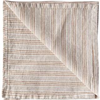 Serviet 45 x 45 cm, hazelnut stripe