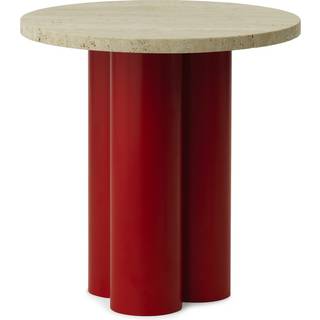 Normann Copenhagen Dit Sidebord Rød/Travertine Light