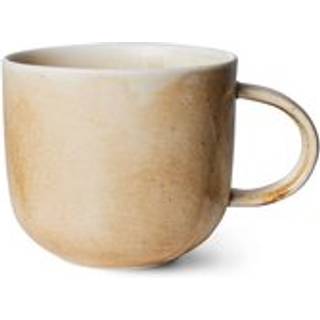 HKliving Home Chef krus med hank 32 cl Rustic cream/Brown