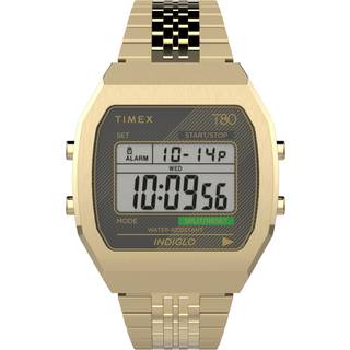 Timex T80 Stainless Steel 36mm  Gold