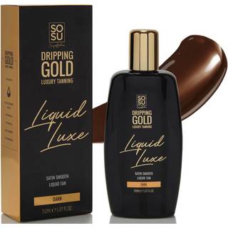 Dripping Gold Luxury Tanning Liquid Luxe Selvbrunervand til krop Dark 150 ml - 150 ml