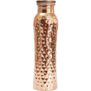 Biogan Kobber Vandflaske Hamret - 500 ml