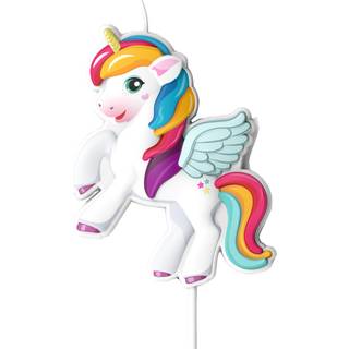 Fødselsdagslys Tesia & Friends, Unicorn - Dekora