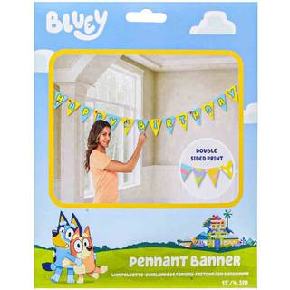Bluey vimpelbanner 4,5 m.