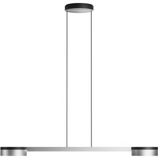 Light-point Blade S2 Slim Pendel Matt Black/Satin Silver - Light-Point