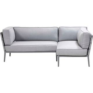 Cane-line Conic sofagruppe Light grey 2 st højre ende