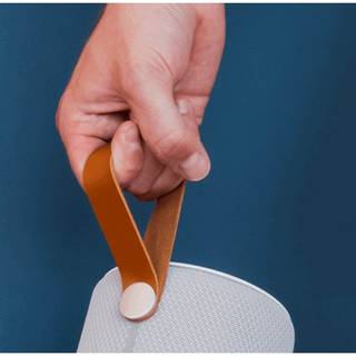 Libratone Zipp Mini - Handle Calf leather - Amber Brown