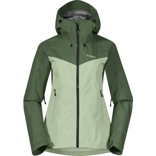 Bergans Women's Skar light 3L Shell Jacket Light Jade Green/Dark Jade Green, XS