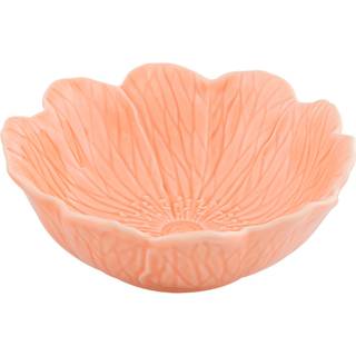 Bordallo Pinheiro Flora Skål 17 Cm - Serveringsskåle Lertøj Rosa - 65030284