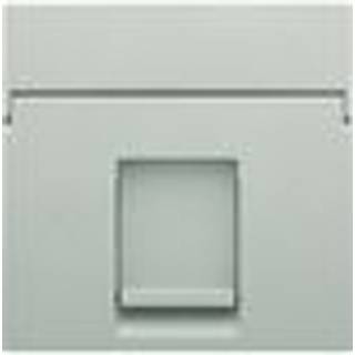 Niko Afdækning 1x rj45, light grey
