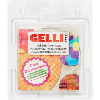 Gelli Arts rund plade – Ø10 cm / 4"