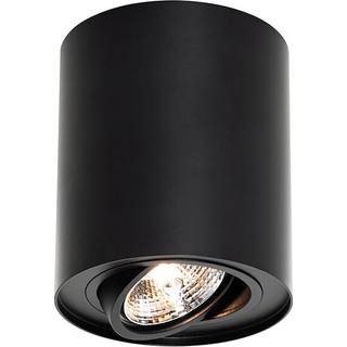 Moderne loftsspot sort drejelig og vippbar AR70 - Rondoo Up