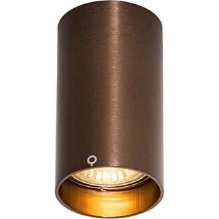 Moderne spotlight mørk bronze 5,5 cm - Tuba